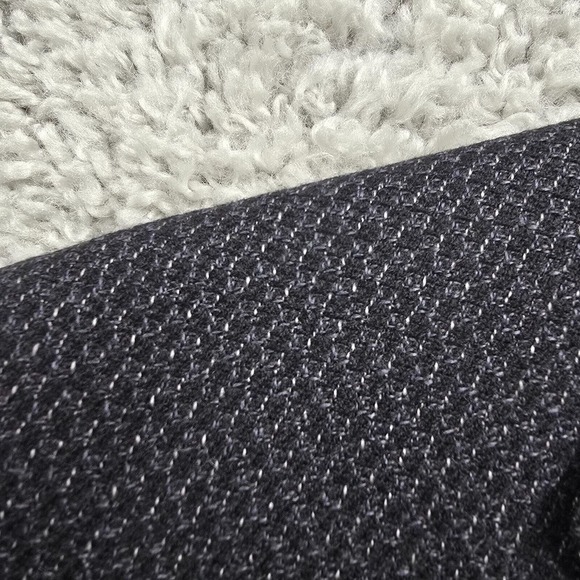 Hart Schaffner Marx Sport Coat‎ Mens 42R Black Blue 3 Button Wool No Vent Office - Picture 4 of 16